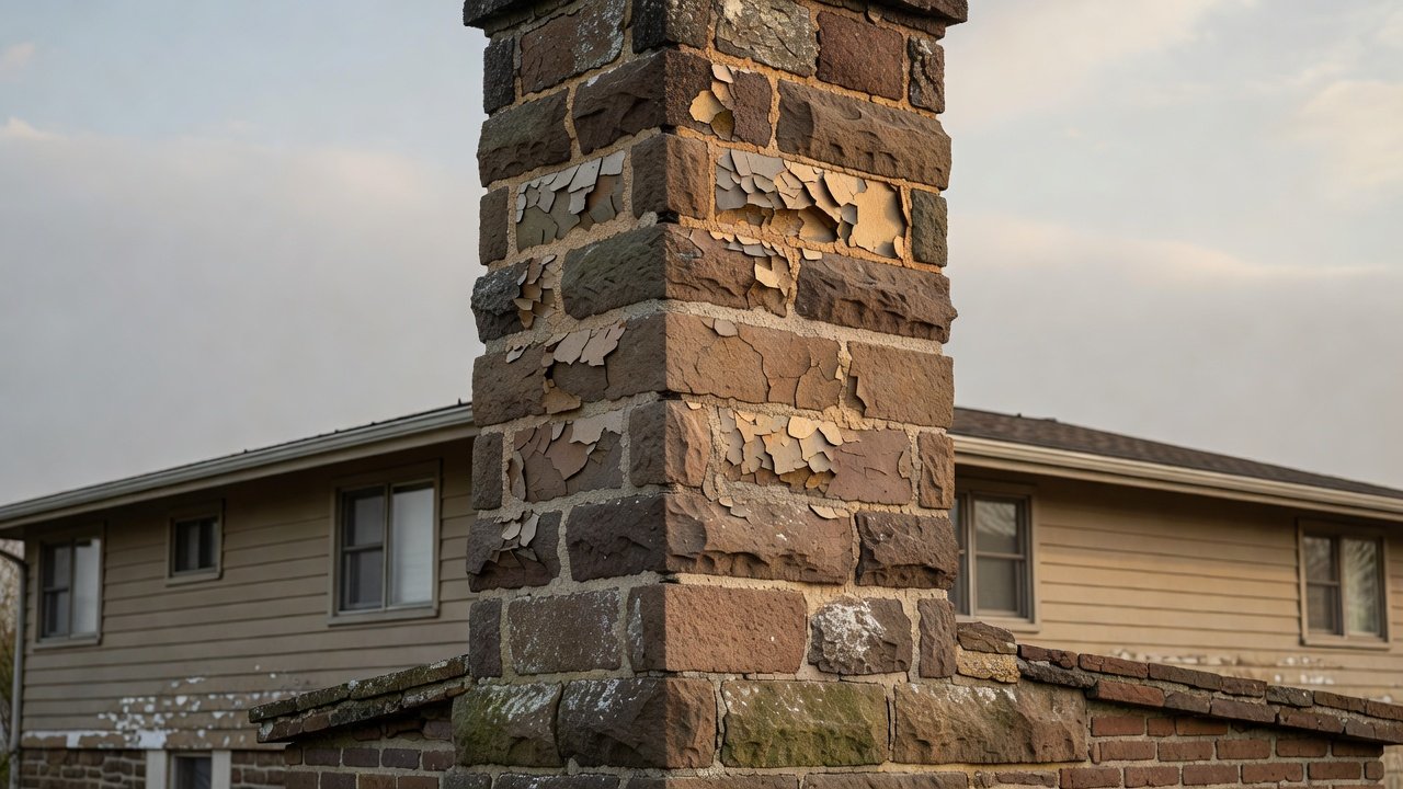 Brownstone Chimney Repair in Copiague, NY