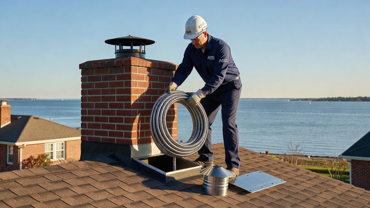 Chimney Liner Installation in Copiague, NY